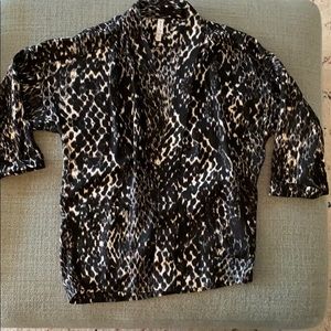 Oversized RVCA kimono style jacket